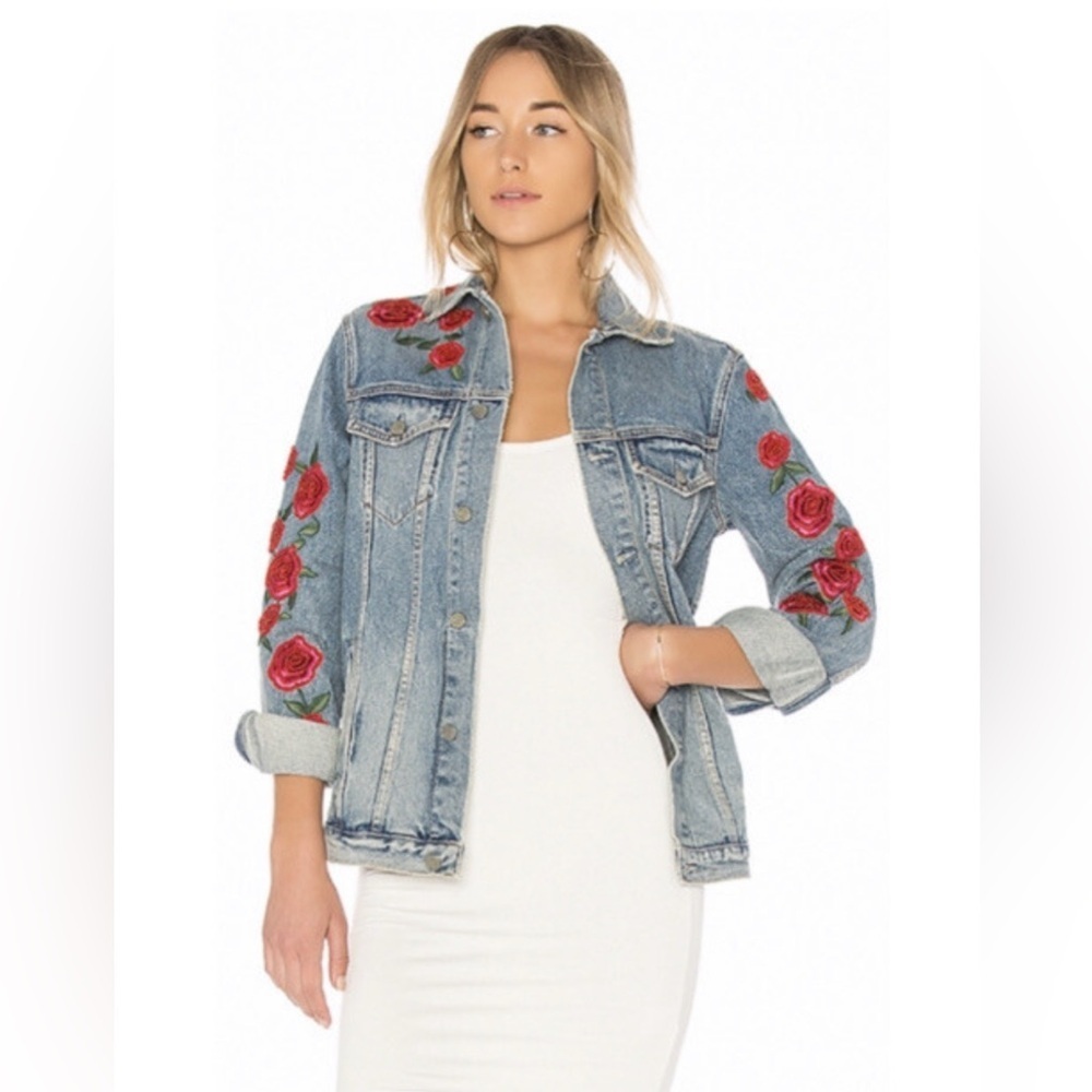 Grlfrnd Daria Oversized Denim Jacket